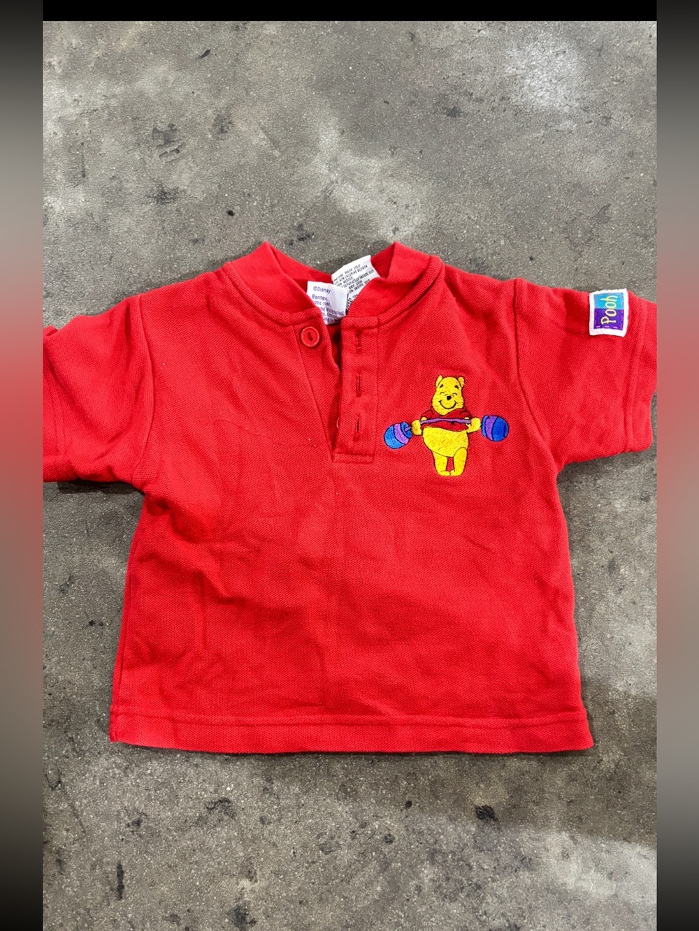 Vintage Winnie The Pooh Embroidered Shirt 3t
